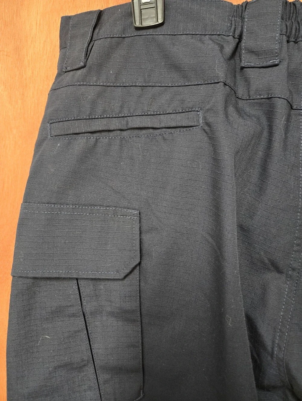 Men's Navy Cargo Pants with Multiple Utility Pockets
